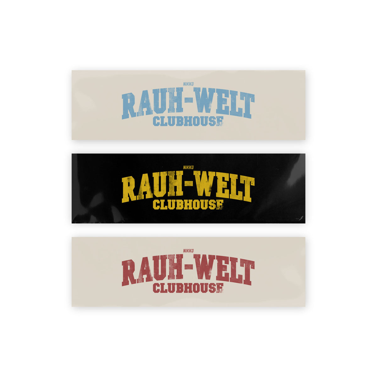 RWB Clubhouse Sticker Collection